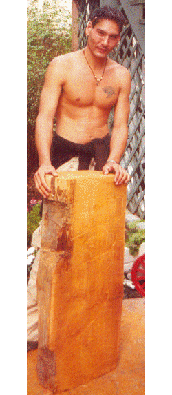 Derek Heaton, First Nations Carver